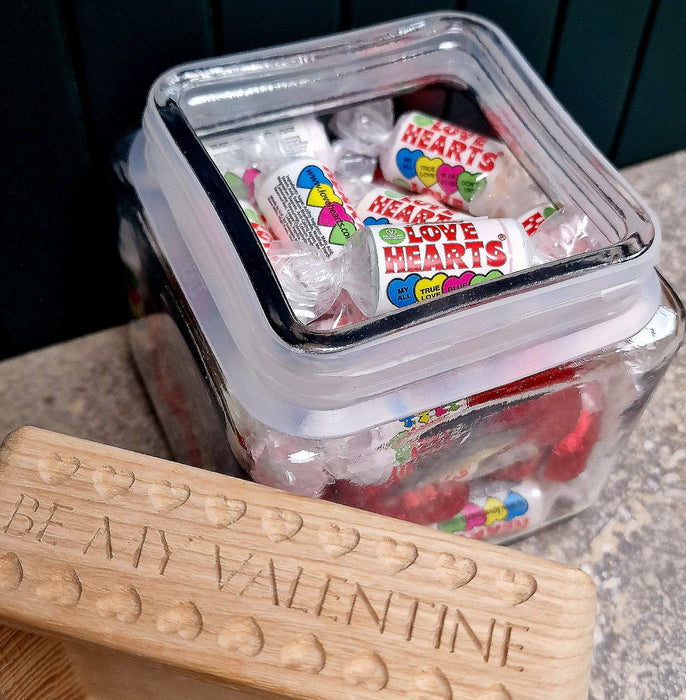 Valentines Love Heart Jar