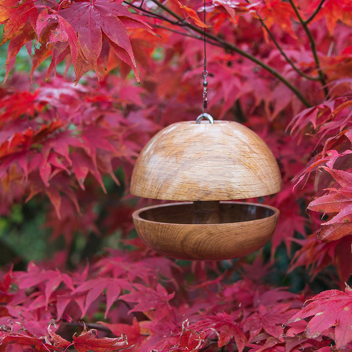 Oak 'Applecore' Bird Feeder