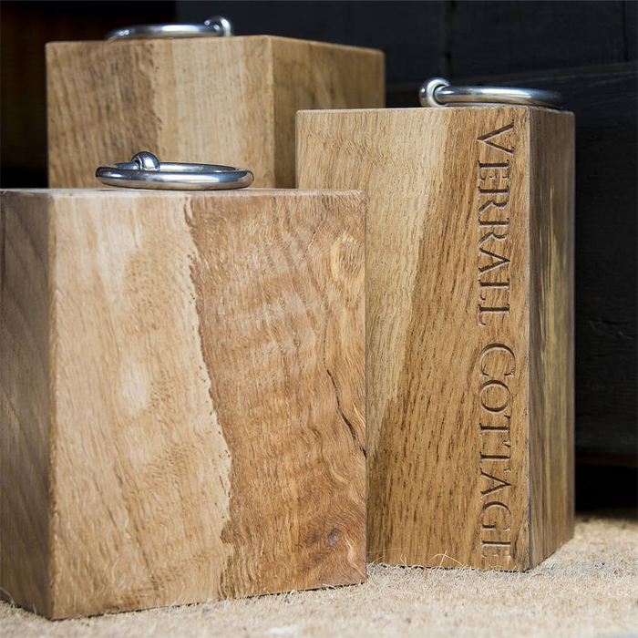 Oak Door Stop - Custom made special orders only