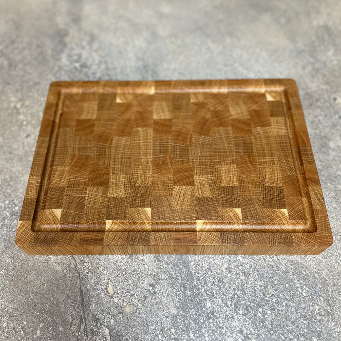 English Oak Chopping board - End Grain