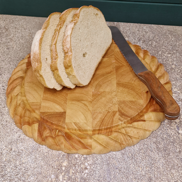 Round End Grain Bread board