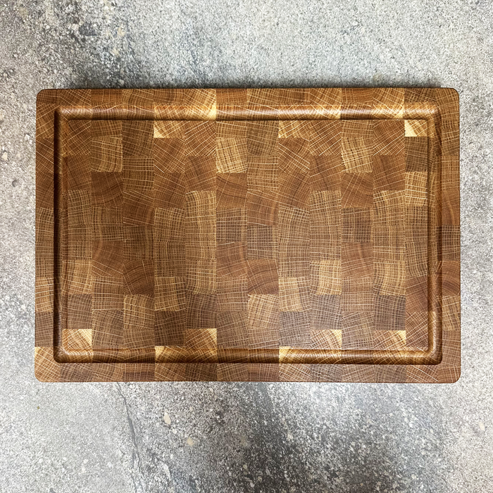 English Oak Chopping board - End Grain