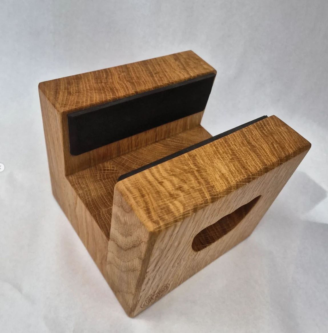 Door stop with a slot for patio doors The Natural Wood Company uk Ltd