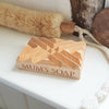 Personalised Oak Soap Holder